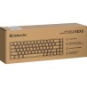 Klawiatura przewodowa Defender VEXX GK-084 MECHANICZNA podświetlana gaming outemu red