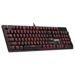 Klawiatura przewodowa Defender QUEST GK-596 MECHANICZNA podświetlana gaming RGB