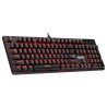 Klawiatura przewodowa Defender QUEST GK-596 MECHANICZNA podświetlana gaming RGB
